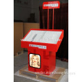 Wooden plastic independent cosmetic display stand counter
